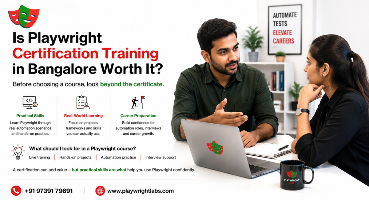 Playwright Training in Bangalore